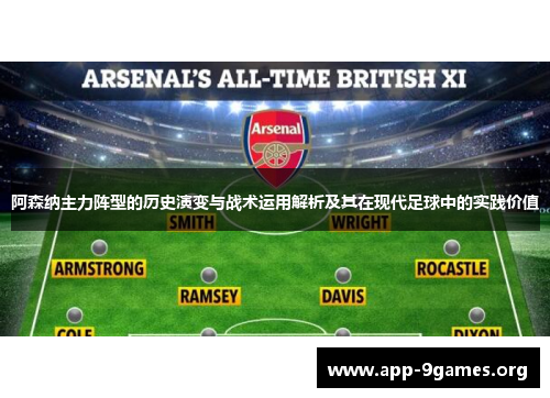 阿森纳主力阵型的历史演变与战术运用解析及其在现代足球中的实践价值